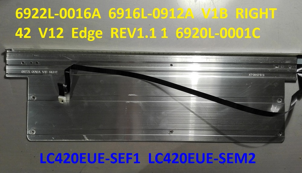 6922L-0016A 6916L-0912A V1B RIGHT 42 V12 Edge REV1.1 1 6920L-0001C